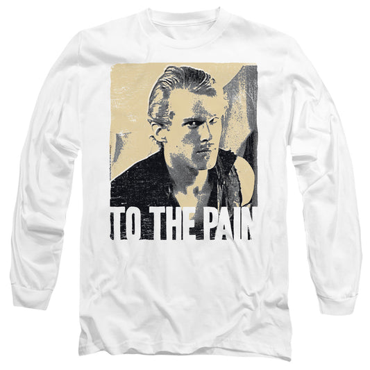 Princess Bride To The Pain Mens Long Sleeve Shirt White Officially Licensed
