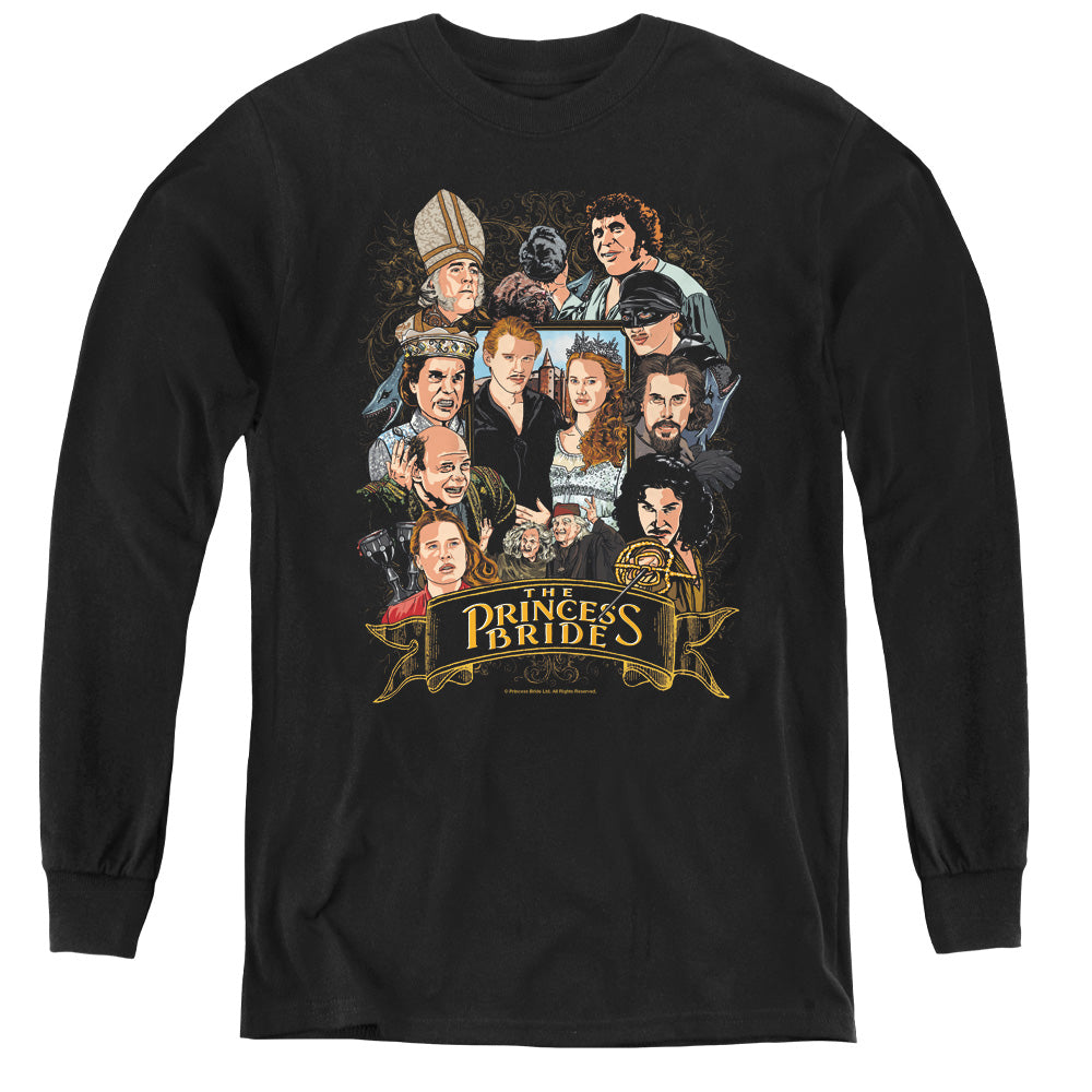The Princess Bride Timeless 2 Long Sleeve Kids Youth T Shirt Black Officially Licensed
