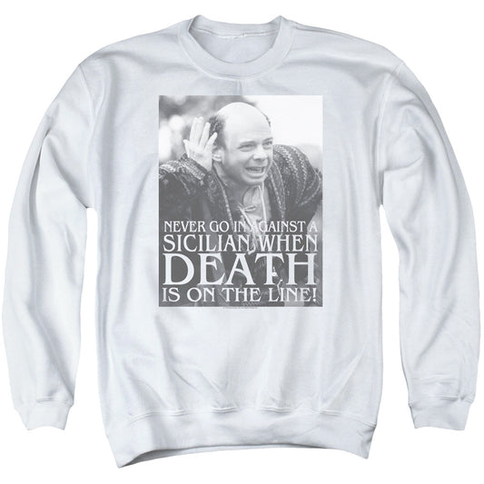 The Princess Bride Sicilian Mens Crewneck Sweatshirt White Officially Licensed