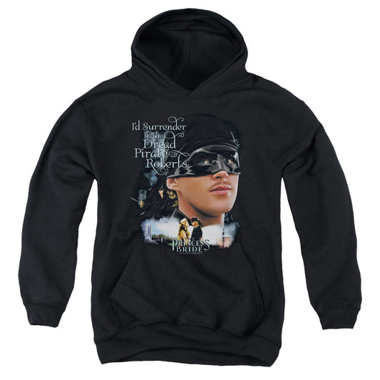 The Princess Bride Surrender Kids Youth Hoodie Black Officially Licensed