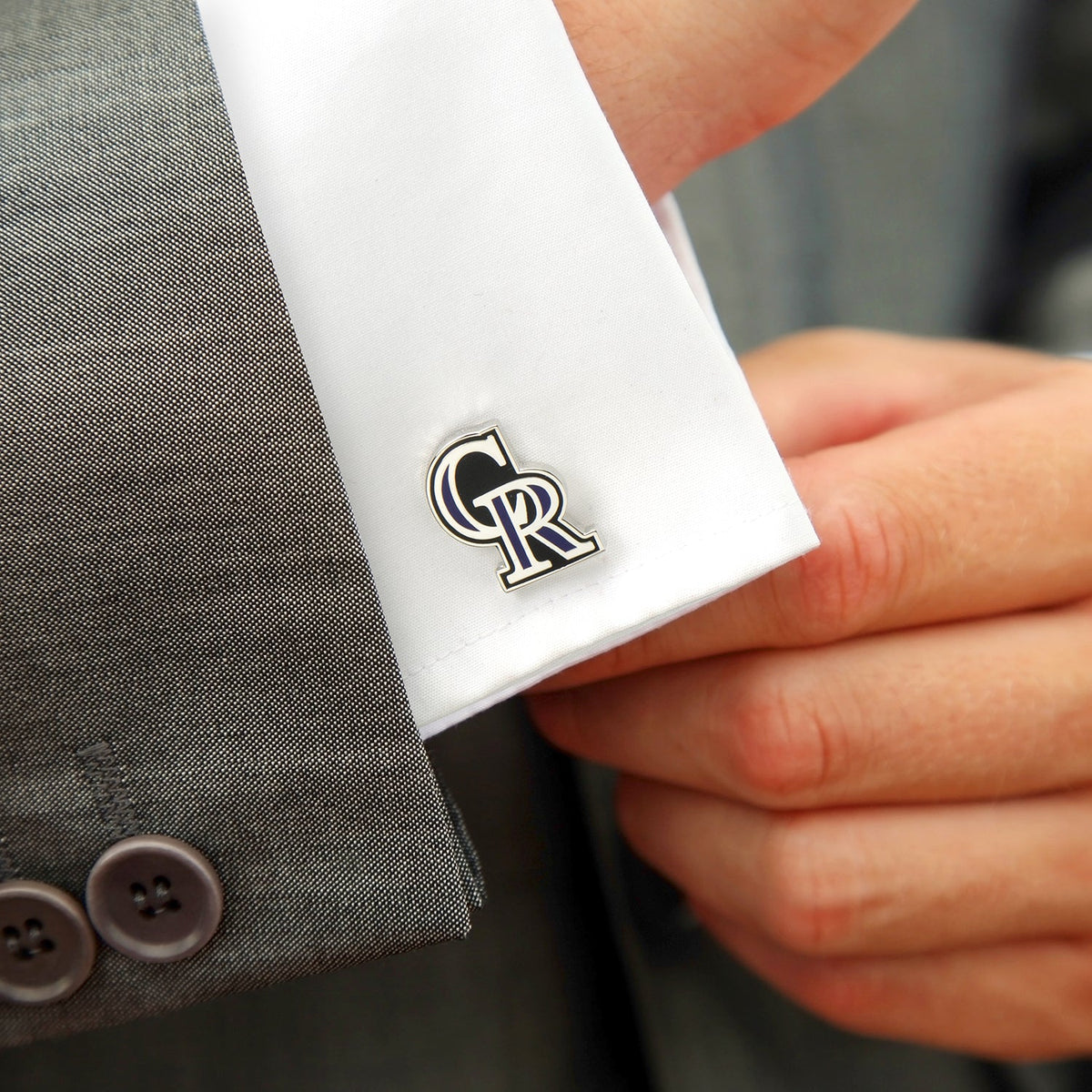MLB Colorado Rockies Cufflinks