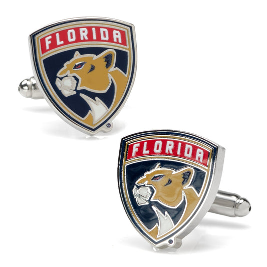 NHL Florida Panthers Shield Cufflinks