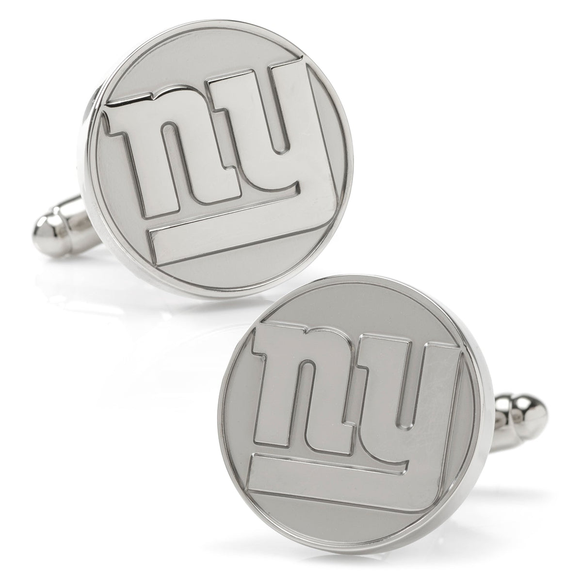 NFL New York Giants Silver Edition Cufflinks