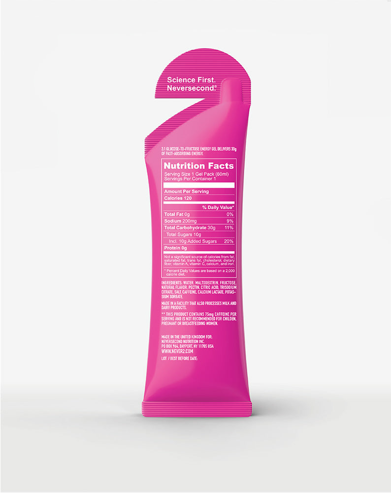 C30+ Caffeine Energy Gel 12CT