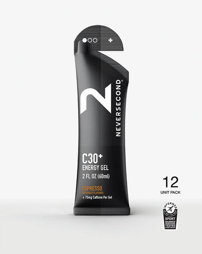C30+ Caffeine Energy Gel 12CT