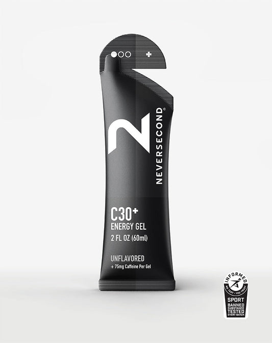 C30+ Unflavored Caffeine Energy Gel