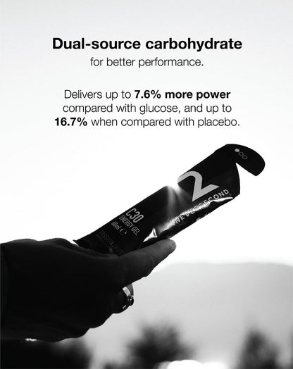 C30+ Unflavored Caffeine Gel 12CT