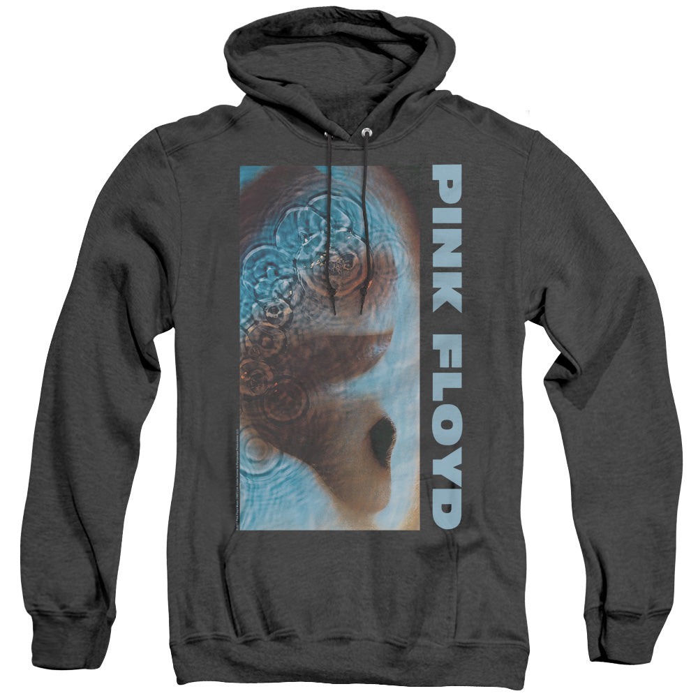 Pink Floyd Meddle Mens Heather Hoodie Black Officially Licensed
