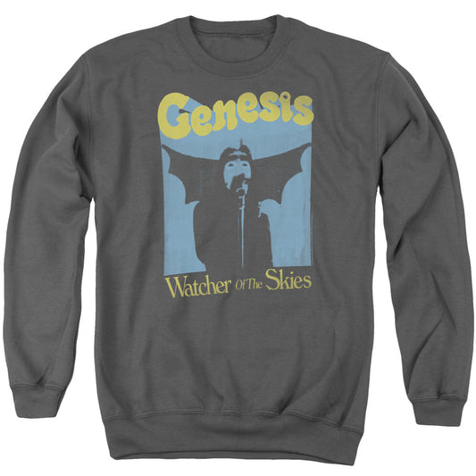 Genesis Watcher Of The Skies Mens Crewneck Sweatshirt Charcoal Officially Licensed