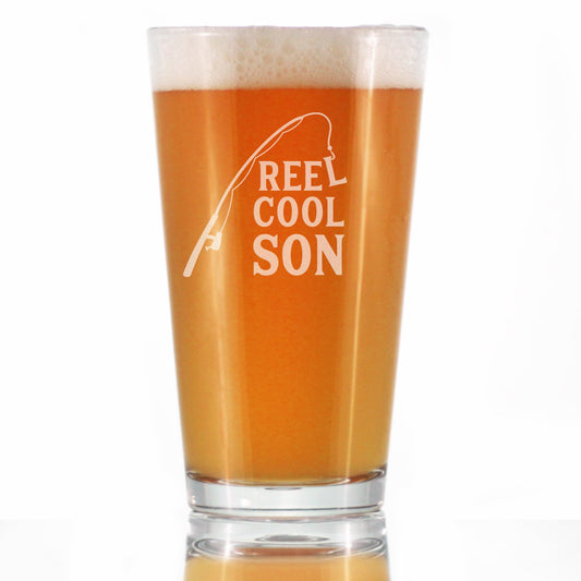 Reel Cool Son - 16 Ounce Pint Glass