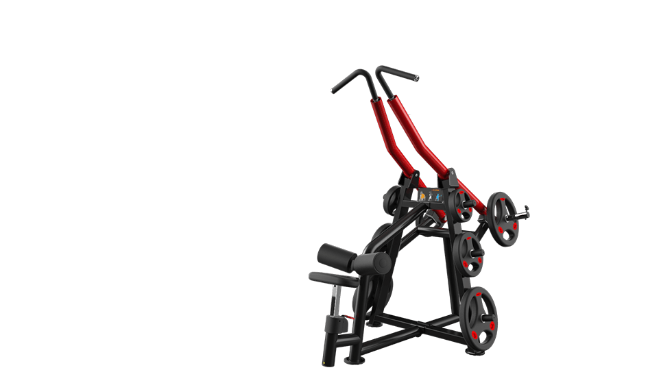 Power Leverage V2 Iso Lateral Lat Pull - Muscle D Fitness