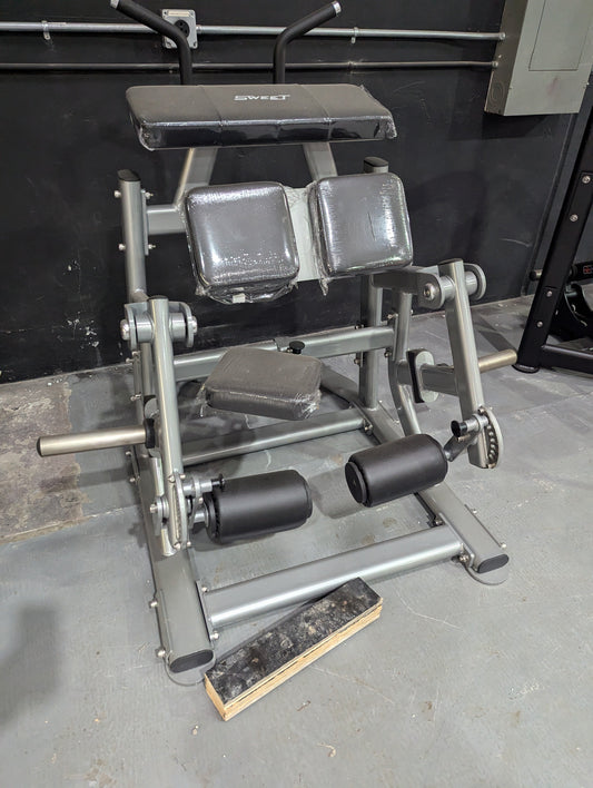 Sweet Kneeling Leg Curl - Silver