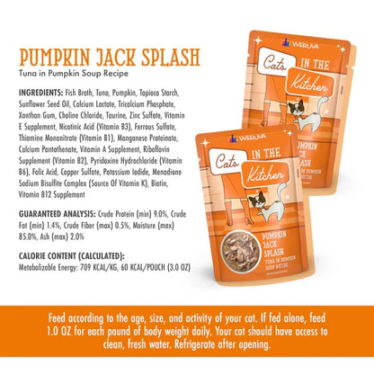 Cats in the Kitchen Pumpkin Jack Splash Tuna in Pumpkin Soup (3oz)