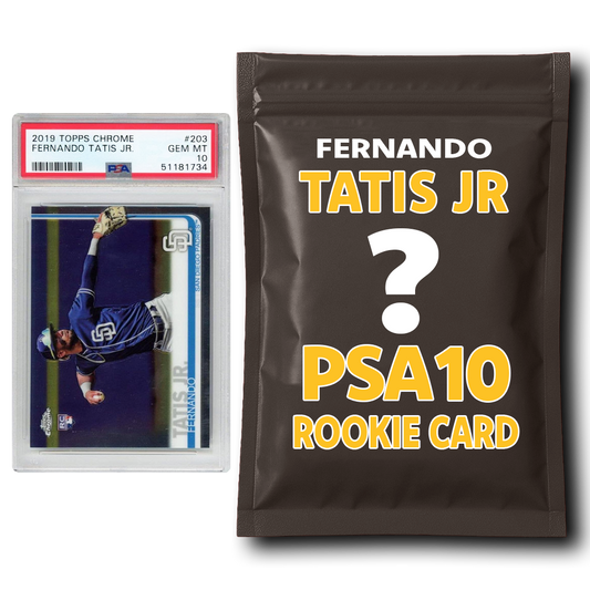 PSA 10 Graded Rookie Baseball Card Mystery Box - Fernando Tatis Jr - Triathlete Store