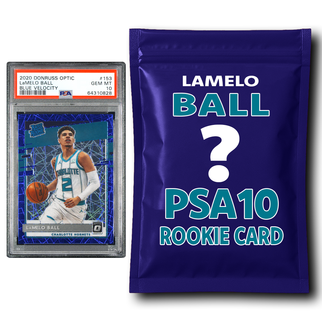 LaMelo Ball PSA 10 Graded Rookie Basketball Card Mystery Pack - Triathlete Store