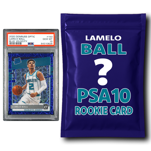 LaMelo Ball PSA 10 Graded Rookie Basketball Card Mystery Pack - Triathlete Store
