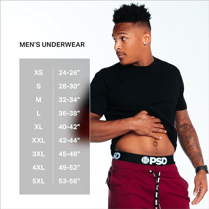 PSD Men's Neon Warface Boxer Briefs (Medium)