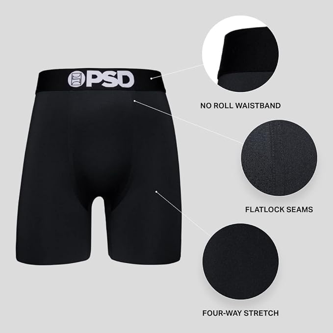 PSD Men's Neon Warface Boxer Briefs (Medium)