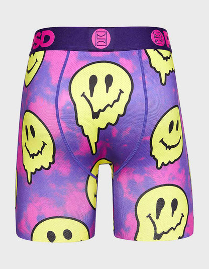 PSD Men's Smiley Dripped Boxer Shorts (M, XL)