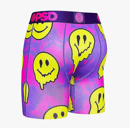 PSD Men's Smiley Dripped Boxer Shorts (M, XL)