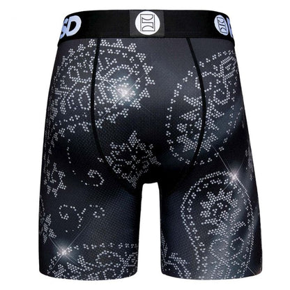 PSD Men's Dark Ice Bandana Boxer Shorts (X-Large)
