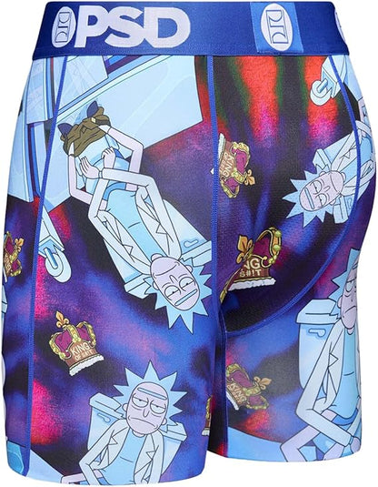 PSD Men's Rick & Morty Doo Doo Daddy Boxer Shorts (Medium)
