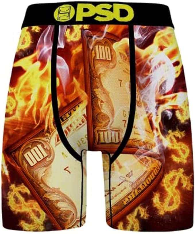 PSD Men's Fired Up Boxer Shorts (L, XL)