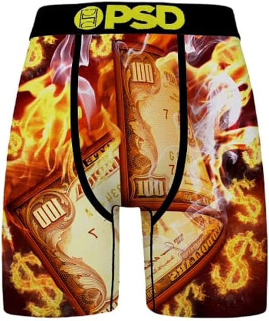 PSD Men's Fired Up Boxer Shorts (L, XL)