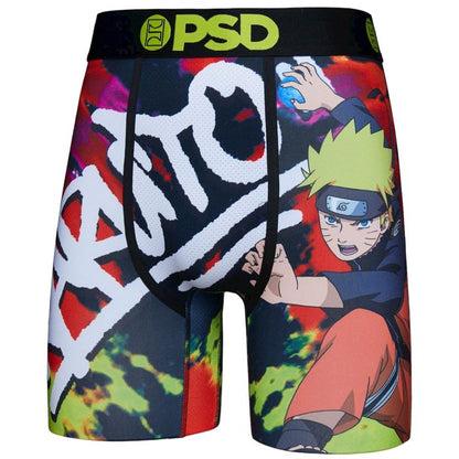 PSD Men's Naruto Streets Boxer Shorts (M, L)
