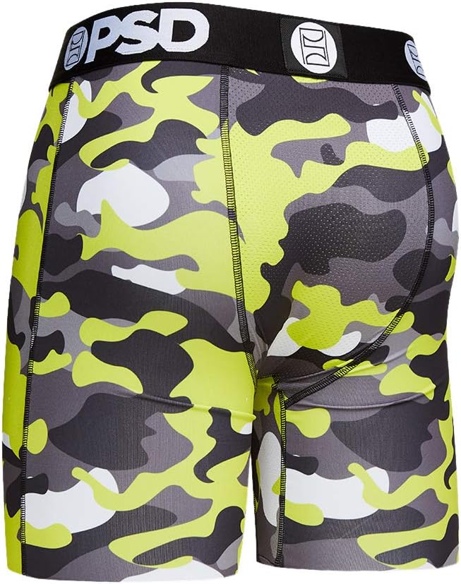 PSD Men's Neon Warface Boxer Briefs (Medium)