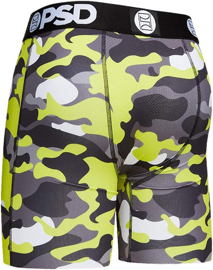 PSD Men's Neon Warface Boxer Briefs (Medium)