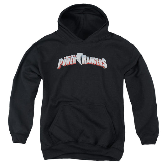 Power Rangers New Logo Kids Youth Hoodie Black Officially Licensed