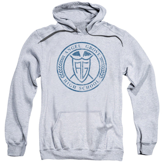 Power Rangers Angel Grove Hs Mens Hoodie Athletic Heather Officially Licensed
