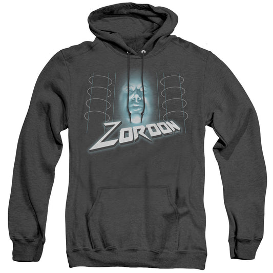 Power Rangers Zordon Heather Mens Hoodie Black Officially Licensed
