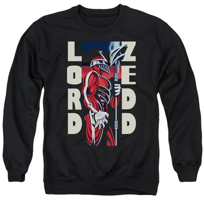 Power Rangers Zedd Deco Mens Crewneck Sweatshirt Black Officially Licensed