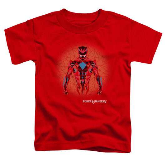 Power Rangers Red Power Ranger Graphic Toddler Kids Youth T Shirt Red Officially Licensed