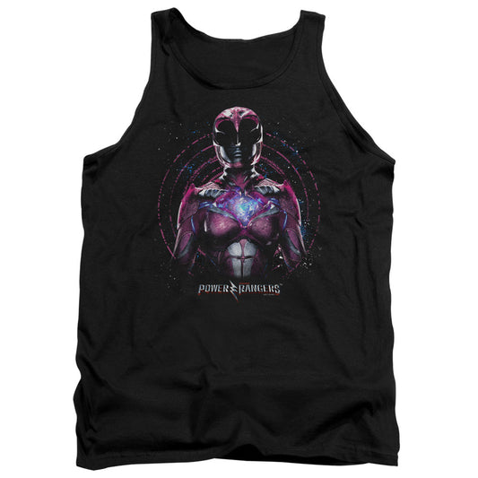 Power Rangers Pink Ranger Mens Tank Top Shirt Black Officially Licensed