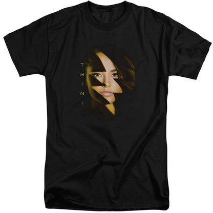 Power Rangers Trini Bolt Mens Tall T Shirt Black Officially Licensed