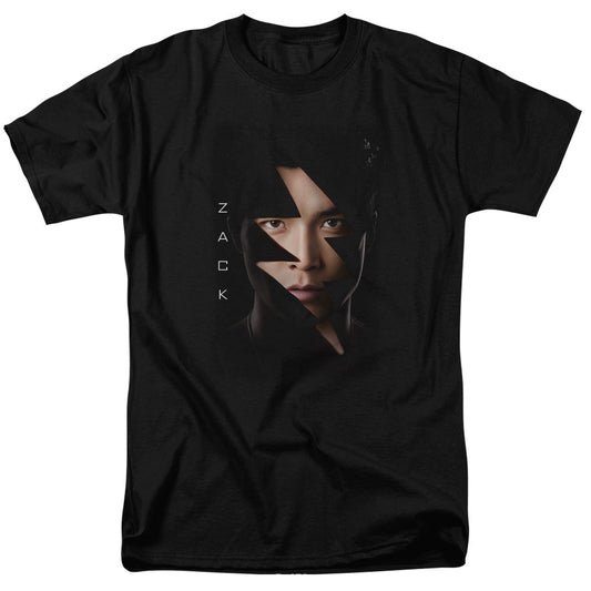Power Rangers Zack Bolt Mens T Shirt Black Officially Licensed