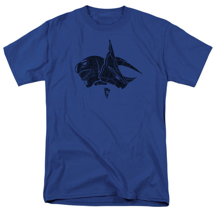 Power Rangers Blue Mens T Shirt Royal Blue Officially Licensed