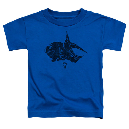Power Rangers Blue Toddler Kids Youth T Shirt Royal Blue Officially Licensed
