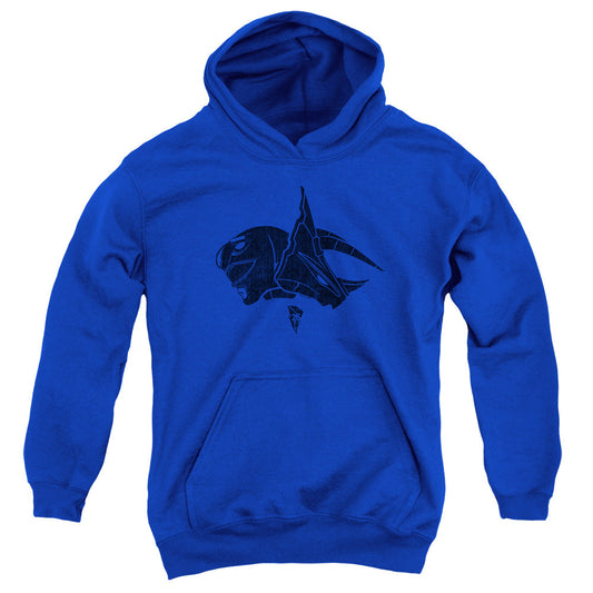Power Rangers Blue Kids Youth Hoodie Royal Blue Officially Licensed
