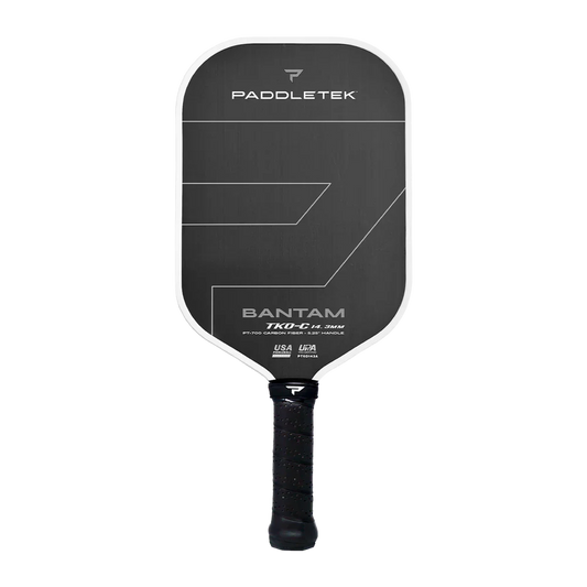 Paddletek Bantam TKO-C 12.7 Titanium White Pickleball Paddle