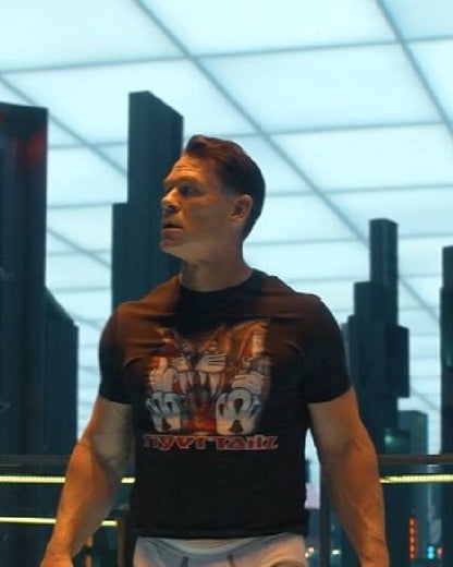 Peacemaker John Cena Black T-Shirt