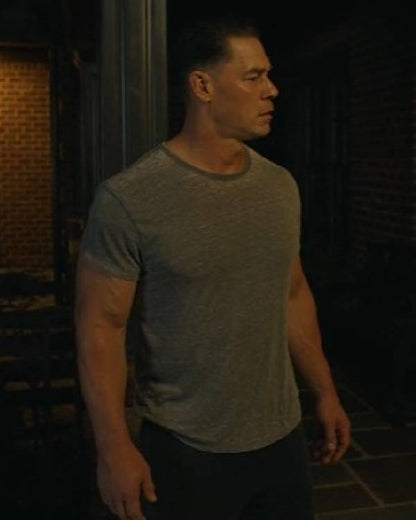 Peacemaker John Cena Grey T-Shirt
