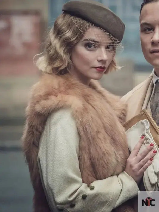 Peaky Blinders Season 6 Anya Taylor Joy Coat