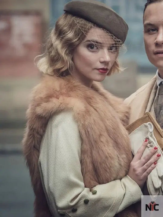 Peaky Blinders Season 6 Anya Taylor Joy Coat