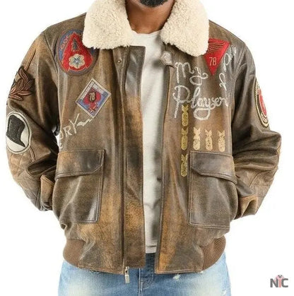 Pelle Pelle Make It Rain Bomber Jacket