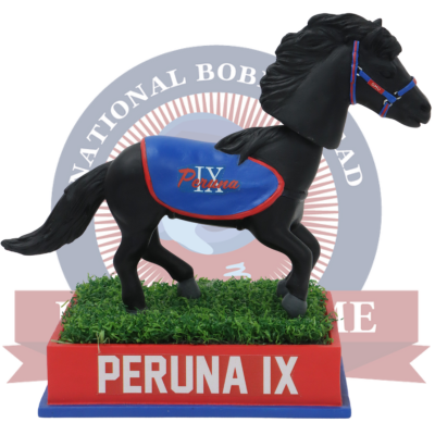Peruna IX SMU Mustangs Live Mascot Bobblehead