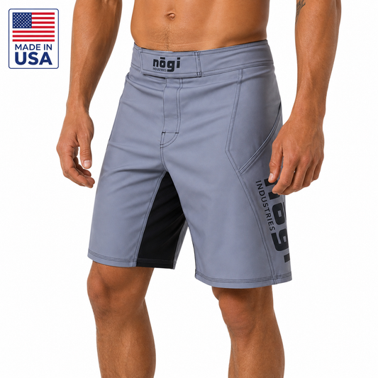 Phantom 4.0 Fight Shorts - Classic Gray - MADE IN USA